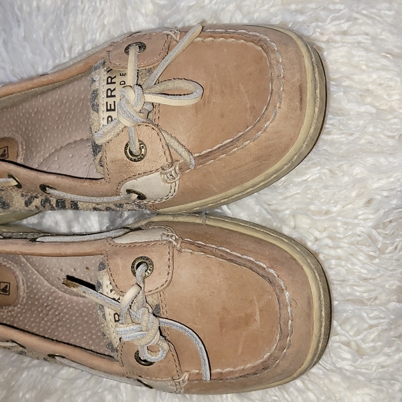 Sperry Top Sider Angelfish cheetah sequins - Picture 2 of 8